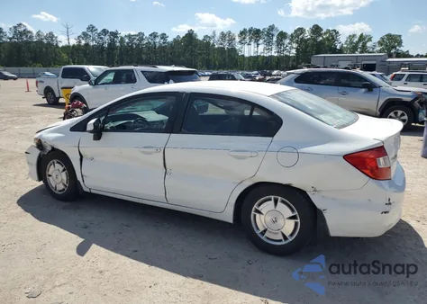 2012 Honda Civic Hf z USA, uszkodzony, nr VIN 2HGFB2F68CH523179